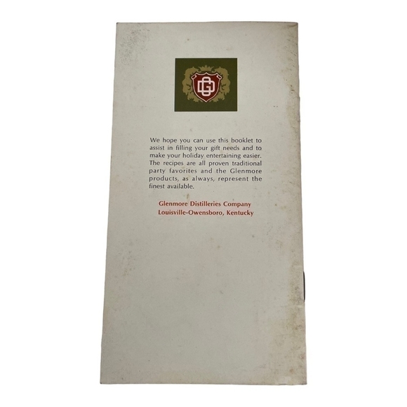 Vintage 1967 Cocktails Recipe Book Gifts & Ideas for the Holidays from Glenmore - Picture 2 of 3